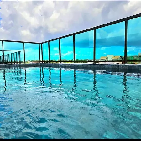 Studio luxo com piscina privativa e cascata no centro de porto de galinhas!-3